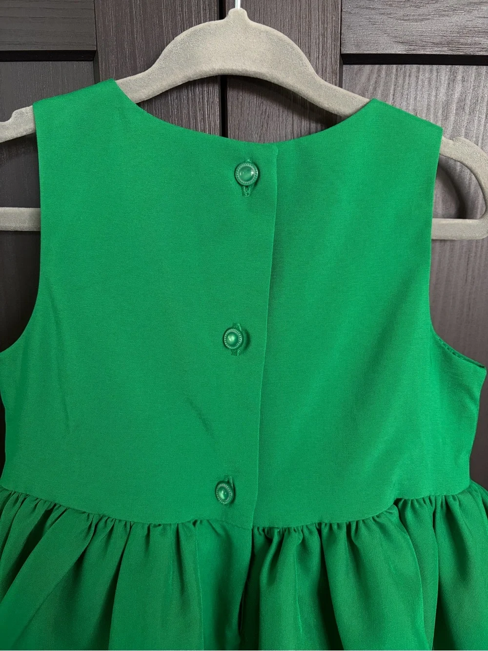 JANIE AND JACK Emerald Green Bow-Front Special Occasion Dress